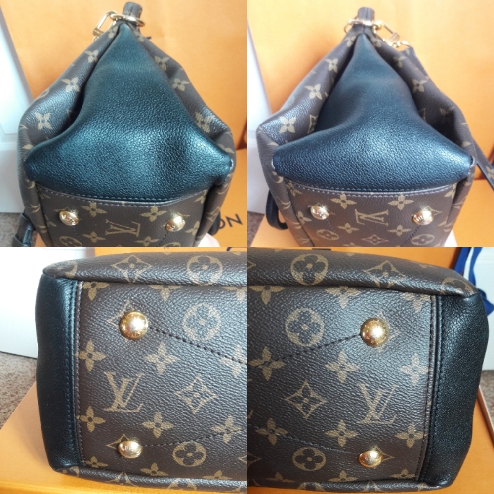 TRADED โค๏ธ Louis Vuitton Pallas MM Noir Calfskin - Picture 7 of 16